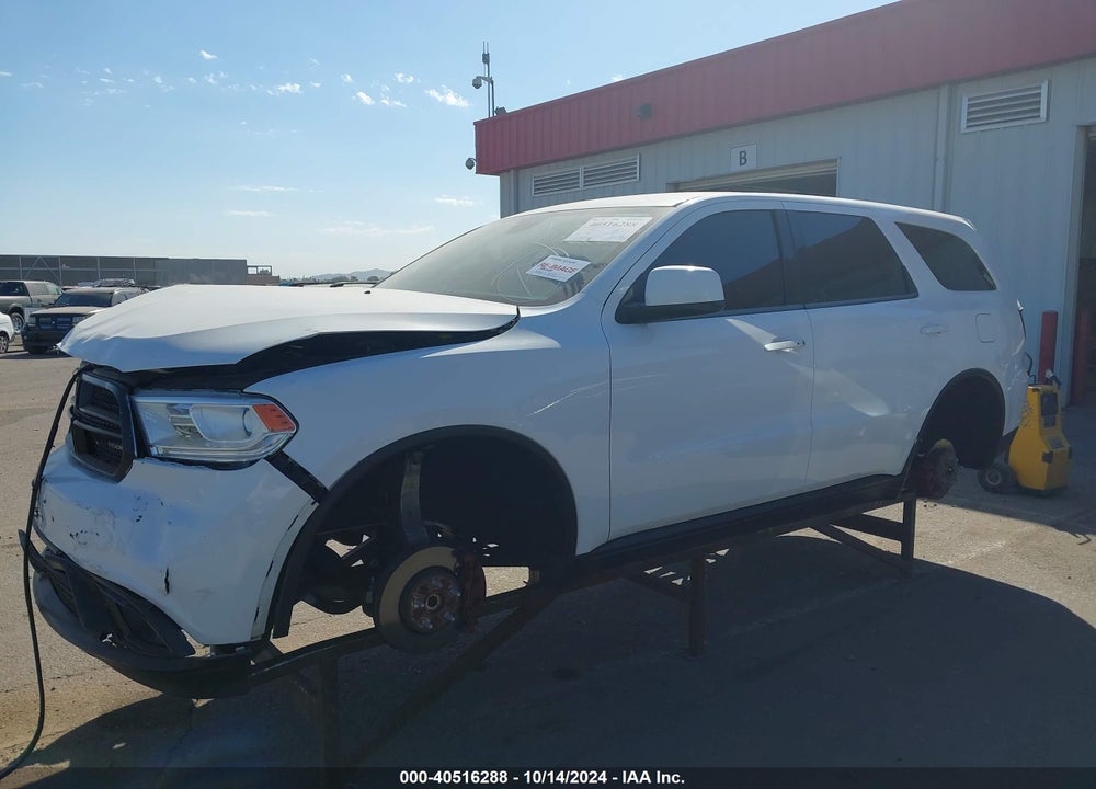 2018 DODGE DURANGO SXT RWD VIN: 1C4RDHAG6JC490160