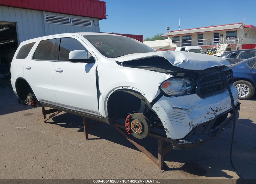 2018 DODGE DURANGO SXT RWD VIN: 1C4RDHAG6JC490160
