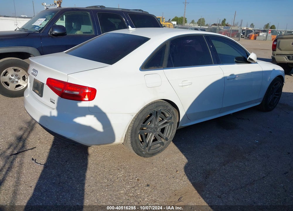 2016 AUDI A4 2.0T PREMIUM VIN: WAUBFAFL2GN011719