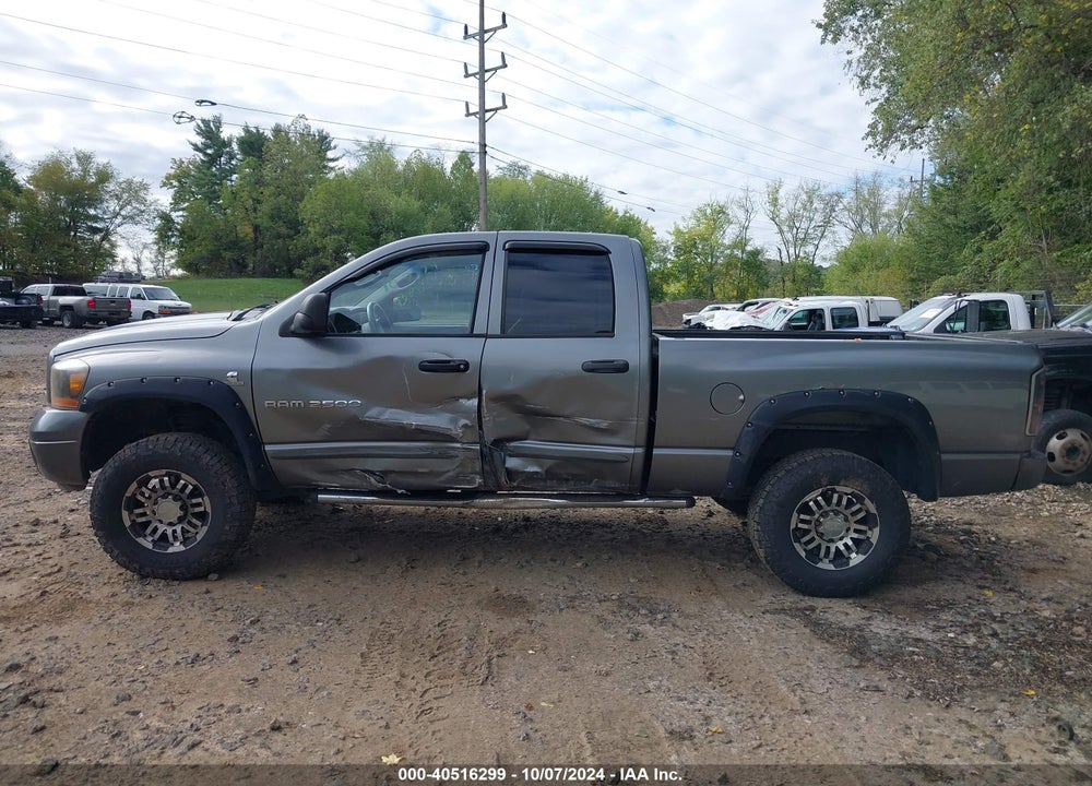 2006 DODGE RAM 2500 SLT/TRX4 OFF ROAD/SPORT/POWER WAGON VIN: 1D7KS28C76J134901