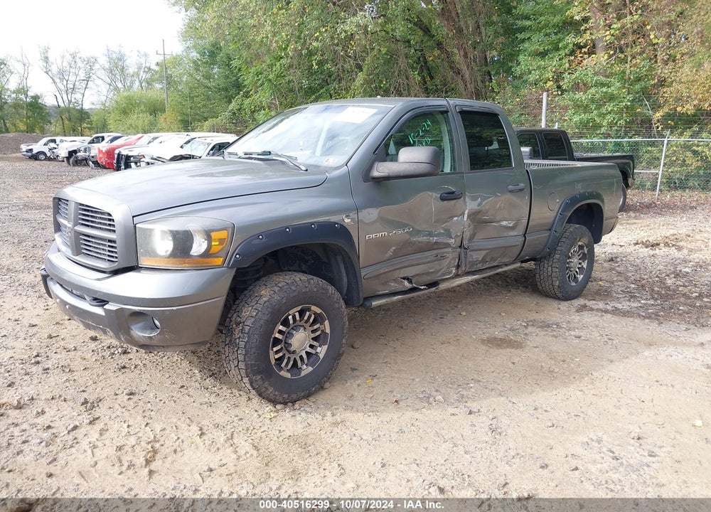 2006 DODGE RAM 2500 SLT/TRX4 OFF ROAD/SPORT/POWER WAGON VIN: 1D7KS28C76J134901
