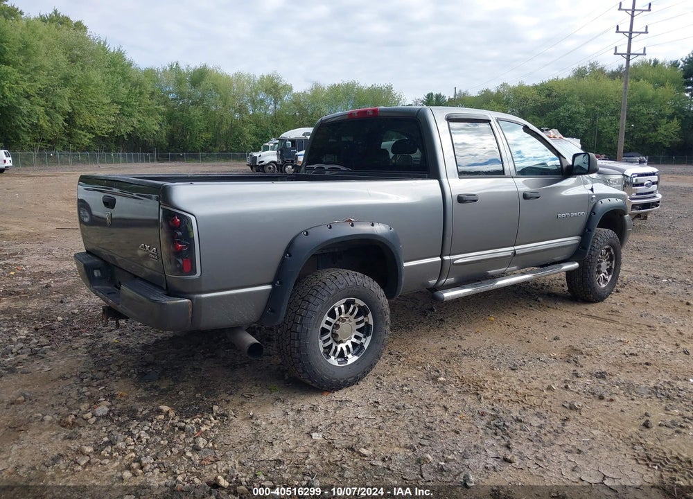 2006 DODGE RAM 2500 SLT/TRX4 OFF ROAD/SPORT/POWER WAGON VIN: 1D7KS28C76J134901