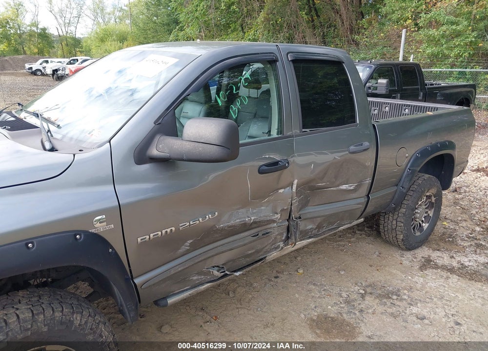 2006 DODGE RAM 2500 SLT/TRX4 OFF ROAD/SPORT/POWER WAGON VIN: 1D7KS28C76J134901