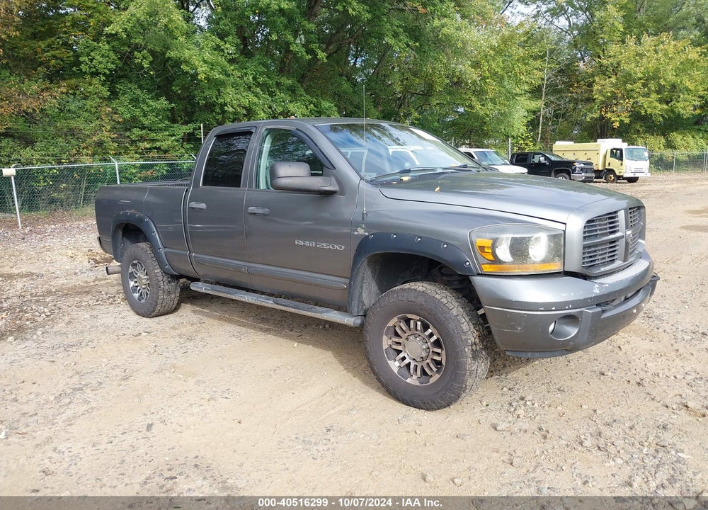 2006 DODGE RAM 2500 SLT/TRX4 OFF ROAD/SPORT/POWER WAGON VIN: 1D7KS28C76J134901