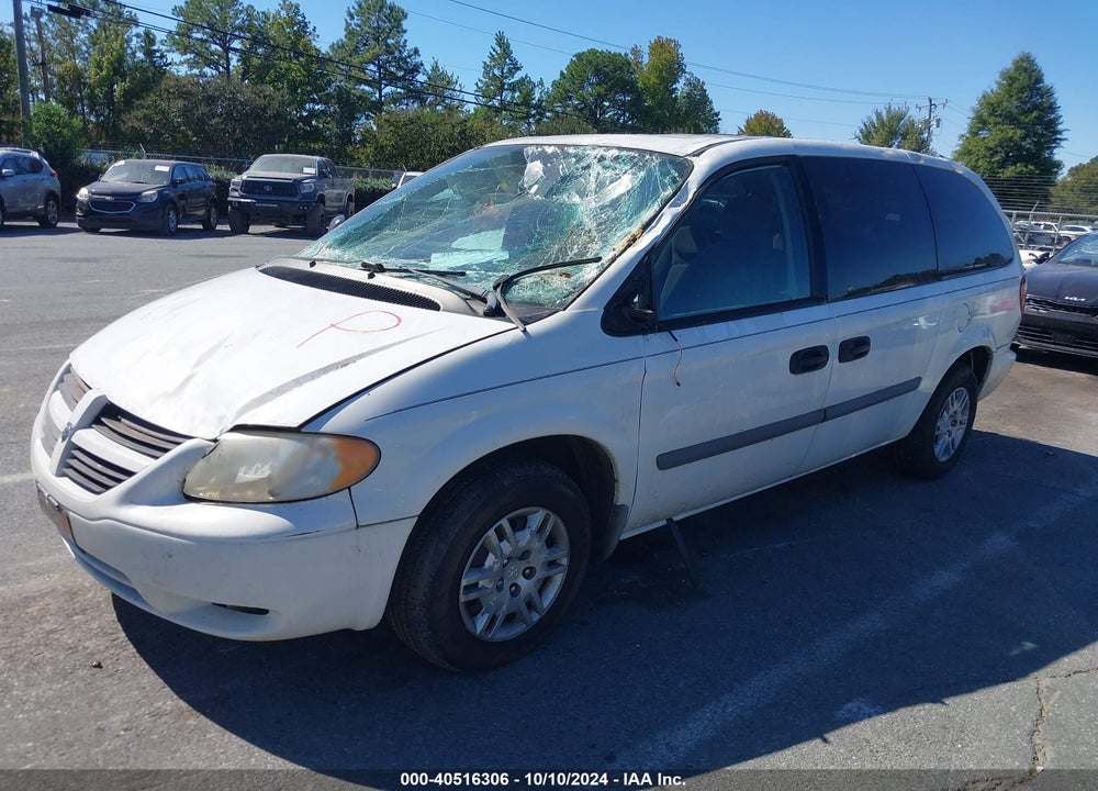 2006 DODGE GRAND CARAVAN SE VIN: 1D4GP24R76B719485