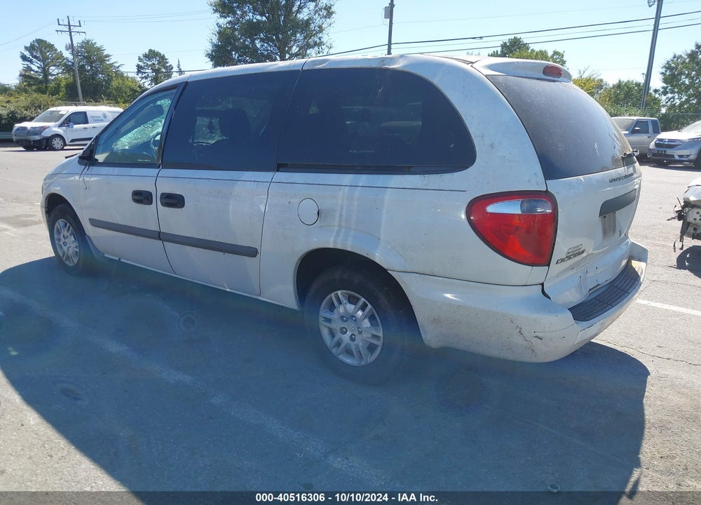 2006 DODGE GRAND CARAVAN SE VIN: 1D4GP24R76B719485