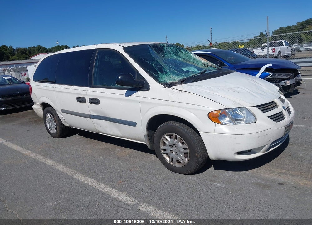 2006 DODGE GRAND CARAVAN SE VIN: 1D4GP24R76B719485