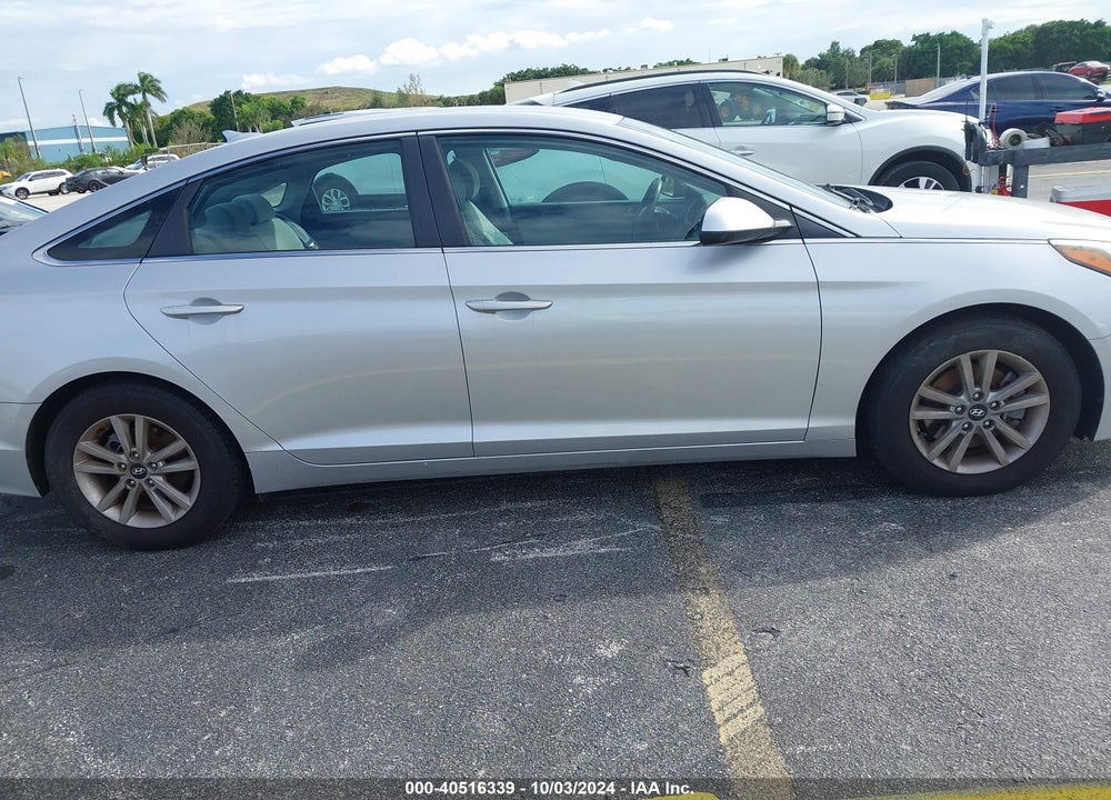 2015 HYUNDAI SONATA SE VIN: 5NPE24AF0FH204352
