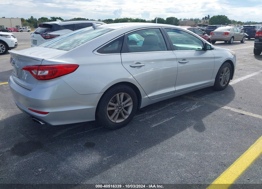 2015 HYUNDAI SONATA SE VIN: 5NPE24AF0FH204352