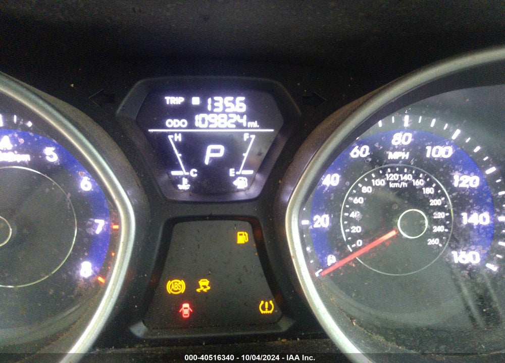 2013 HYUNDAI ELANTRA LIMITED VIN: 5NPDH4AEXDH273953