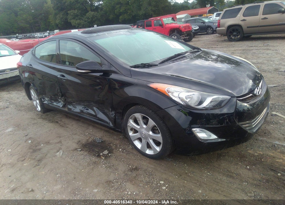2013 HYUNDAI ELANTRA LIMITED VIN: 5NPDH4AEXDH273953