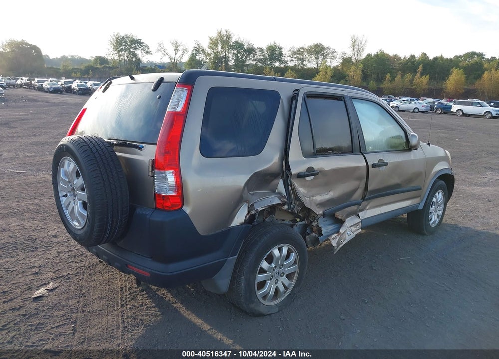 2006 HONDA CR-V EX VIN: JHLRD78886C039752