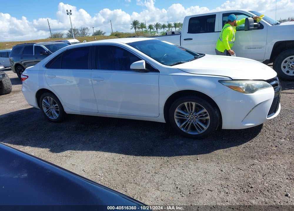 2016 TOYOTA CAMRY SE VIN: 4T1BF1FK6GU519980
