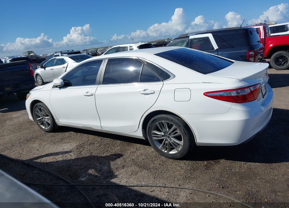 2016 TOYOTA CAMRY SE VIN: 4T1BF1FK6GU519980