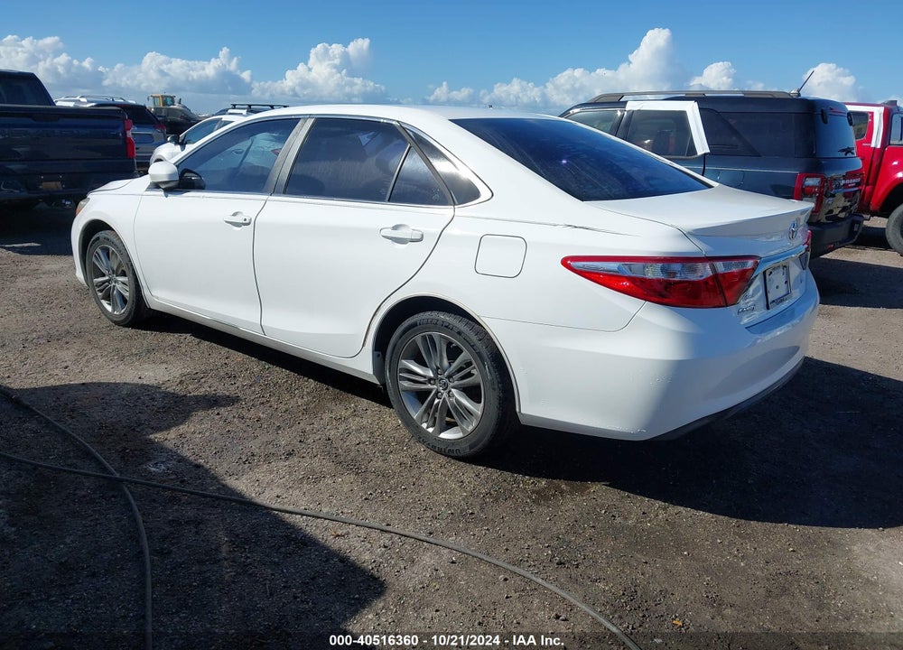 2016 TOYOTA CAMRY SE VIN: 4T1BF1FK6GU519980