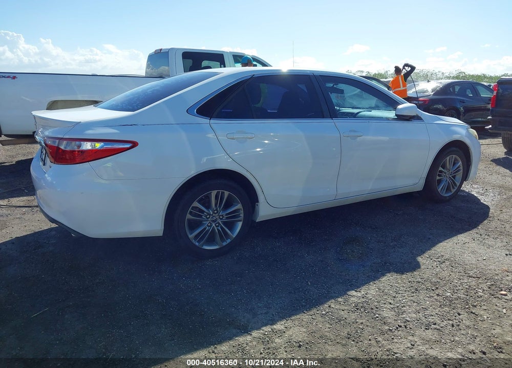 2016 TOYOTA CAMRY SE VIN: 4T1BF1FK6GU519980