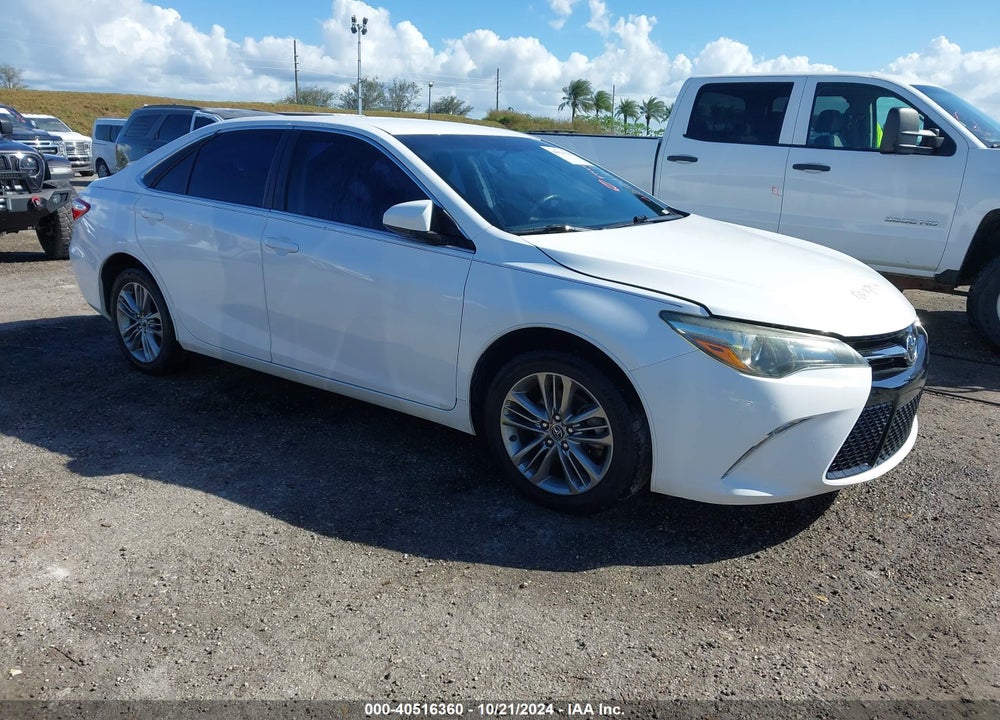 2016 TOYOTA CAMRY SE VIN: 4T1BF1FK6GU519980