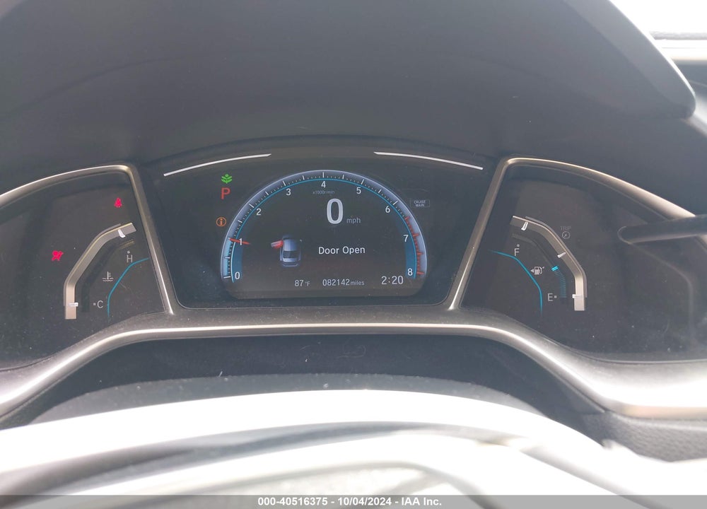 2018 HONDA CIVIC EX-L VIN: JHMFC1F70JX033793