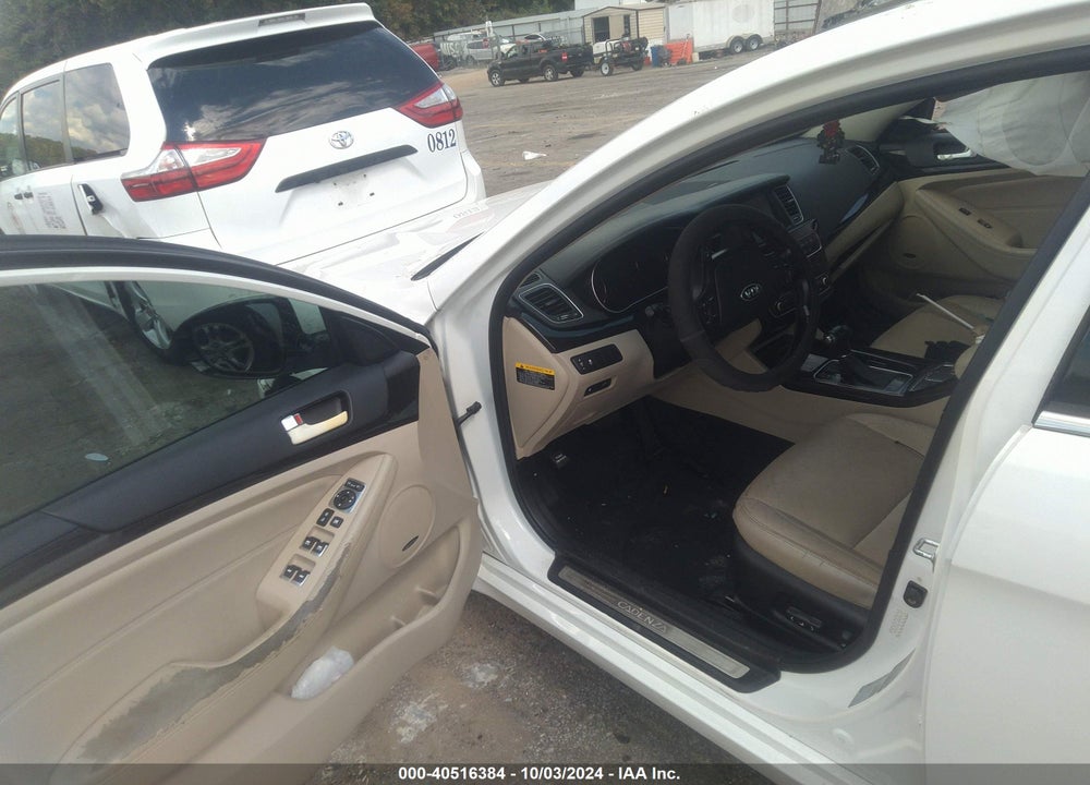 2015 KIA CADENZA PREMIUM VIN: KNALN4D75F5185345
