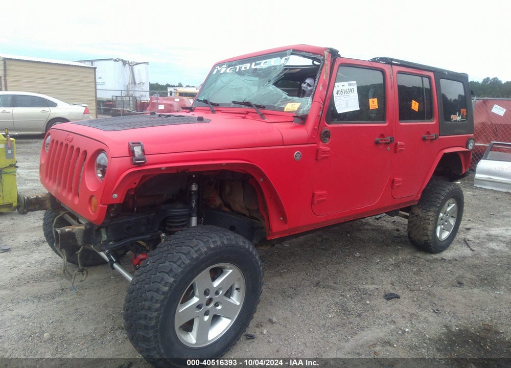 2008 JEEP WRANGLER UNLIMITED SAHARA VIN: 1J4GA59128L503666
