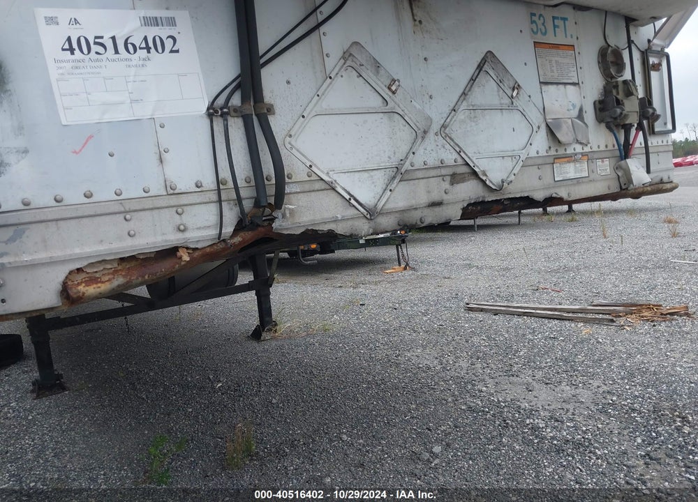2007 GREAT DANE TRAILERS --- VIN: 1GRAA06237S702165