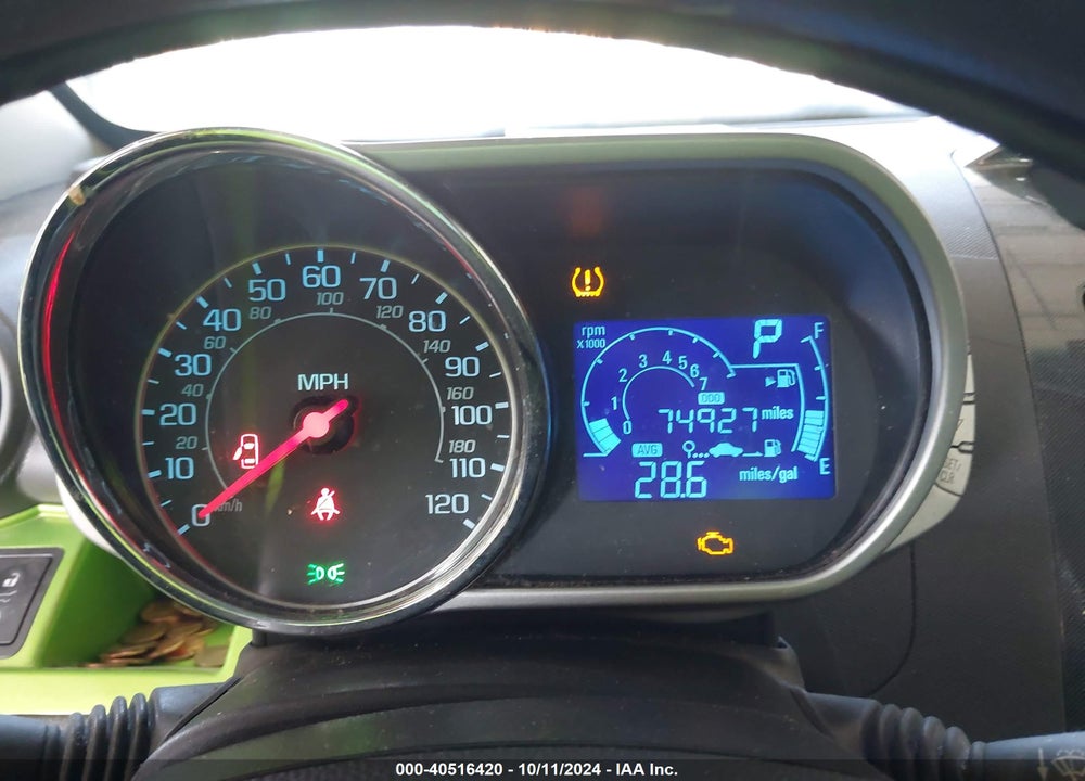 2014 CHEVROLET SPARK VIN: KL8CB6S92EC591274