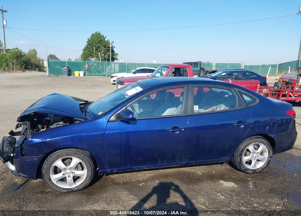 2009 HYUNDAI ELANTRA SE VIN: KMHDU46D89U693120