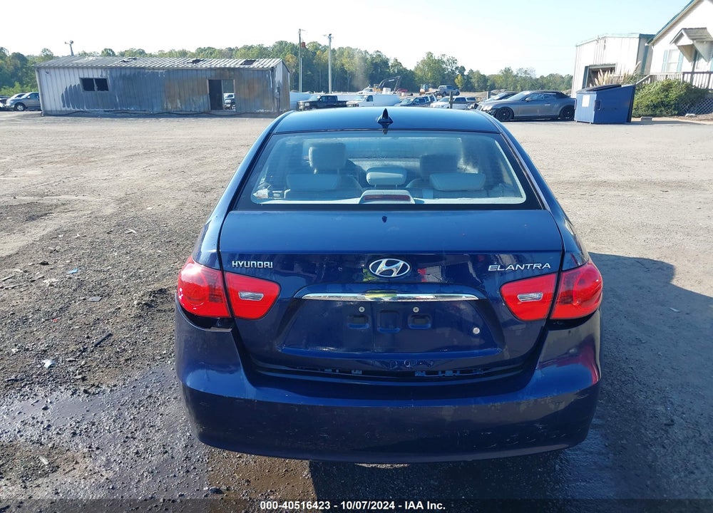 2009 HYUNDAI ELANTRA SE VIN: KMHDU46D89U693120