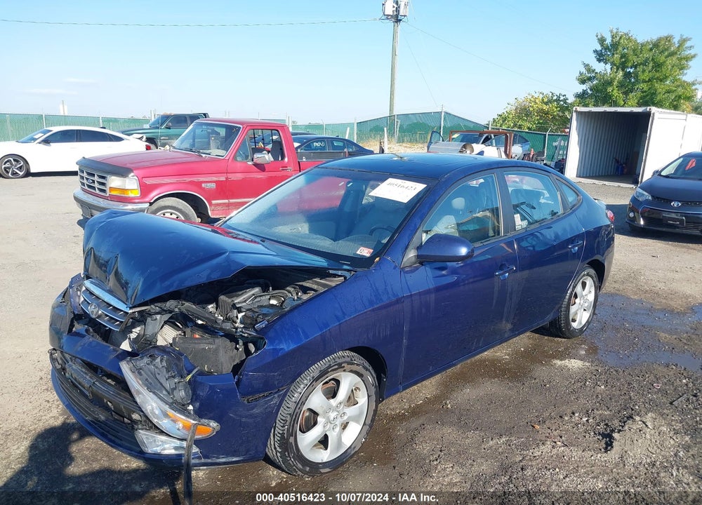 2009 HYUNDAI ELANTRA SE VIN: KMHDU46D89U693120