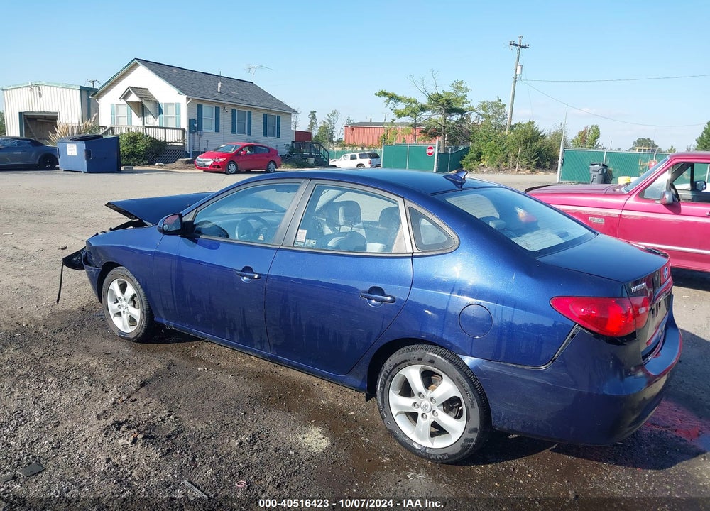 2009 HYUNDAI ELANTRA SE VIN: KMHDU46D89U693120