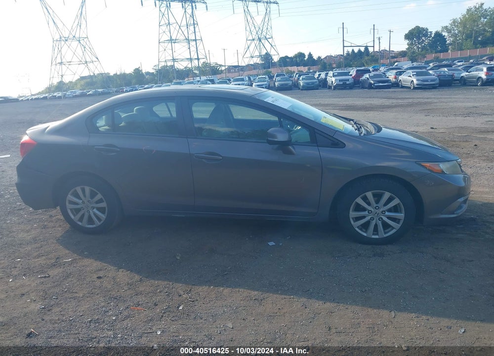 2012 HONDA CIVIC EX VIN: 2HGFB2F80CH528961