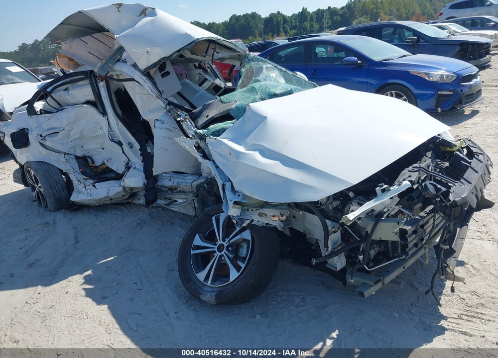 2022 NISSAN SENTRA SV XTRONIC CVT VIN: 3N1AB8CV4NY249048