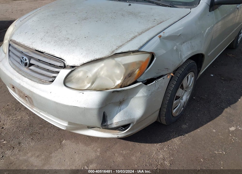 2004 TOYOTA COROLLA LE VIN: 2T1BR38E14C218881