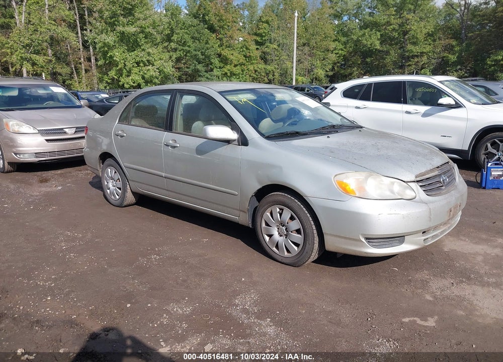 2004 TOYOTA COROLLA LE VIN: 2T1BR38E14C218881