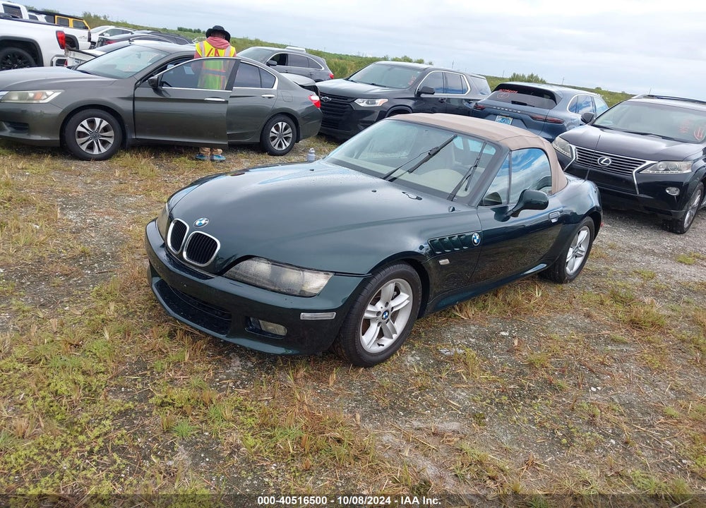 2000 BMW Z3 2.3 VIN: 4USCH9348YLF86897