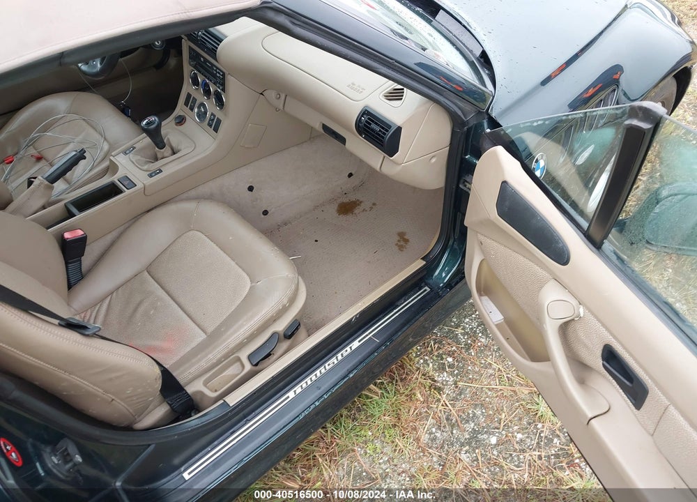2000 BMW Z3 2.3 VIN: 4USCH9348YLF86897