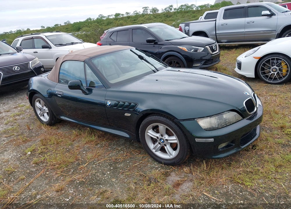 2000 BMW Z3 2.3 VIN: 4USCH9348YLF86897