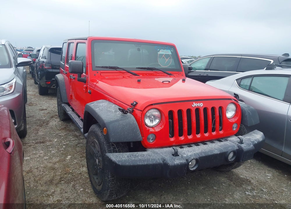 2015 ANGLER JEEP WR UNLIMITED SPORT VIN: 1C4BJWDG1FL650432