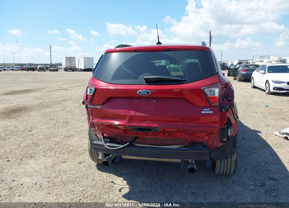 2017 FORD ESCAPE SE VIN: 1FMCU0G97HUA80581