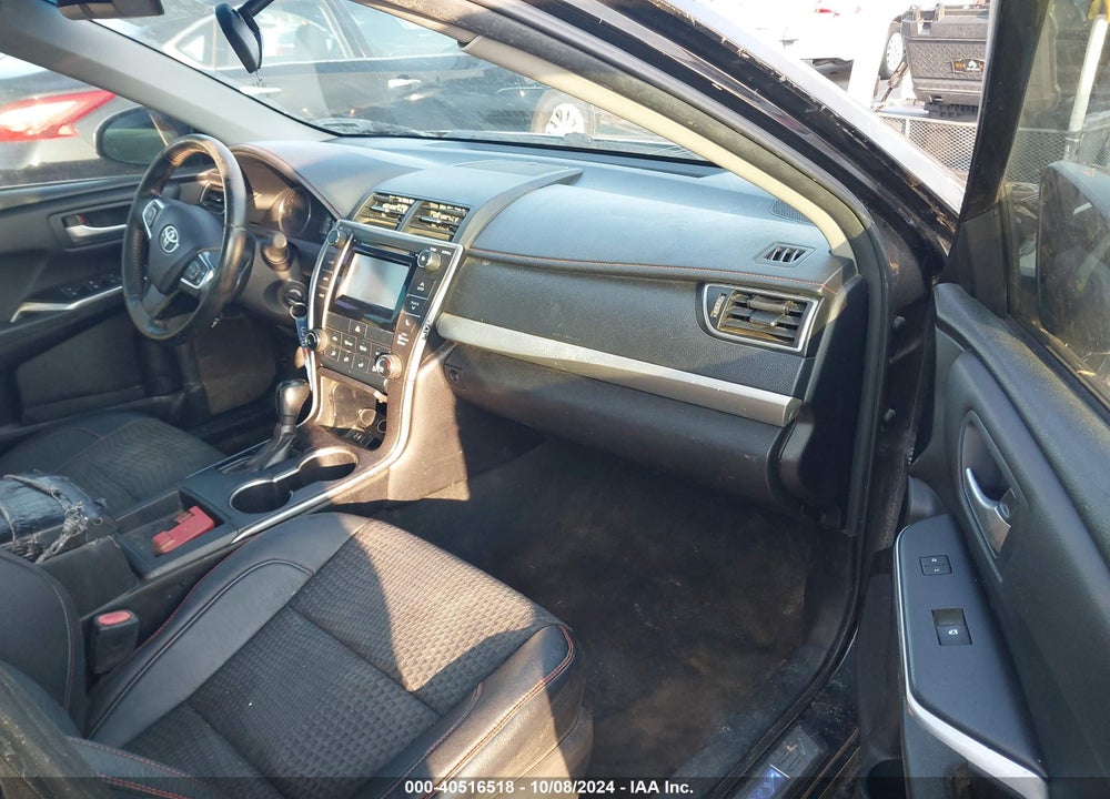 2015 TOYOTA CAMRY SE VIN: 4T1BF1FK1FU474123