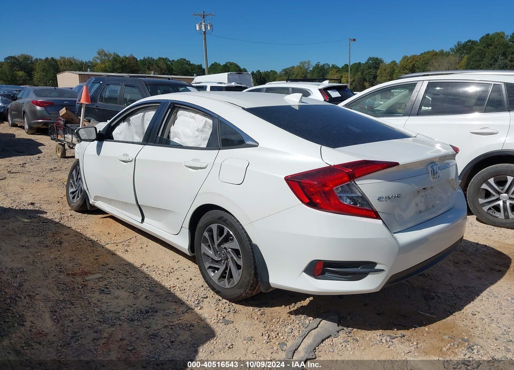 2017 HONDA CIVIC EX VIN: 19XFC2F85HE003778