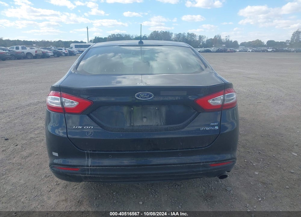 2013 FORD FUSION VIN: 3FA6P0LU5DR208245
