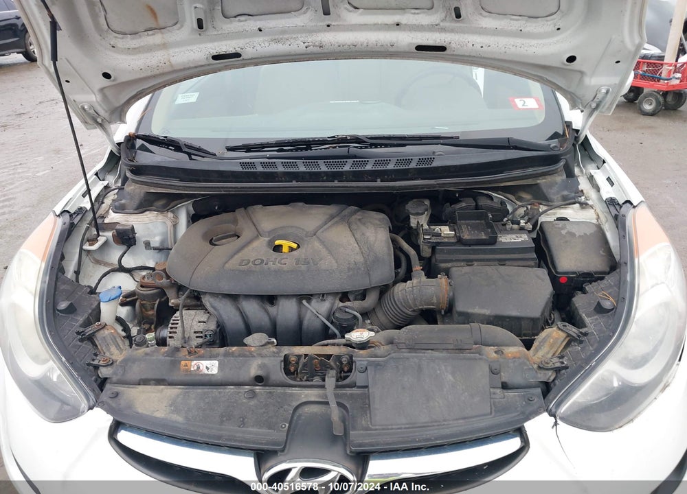 2013 HYUNDAI ELANTRA GLS VIN: 5NPDH4AE9DH405343