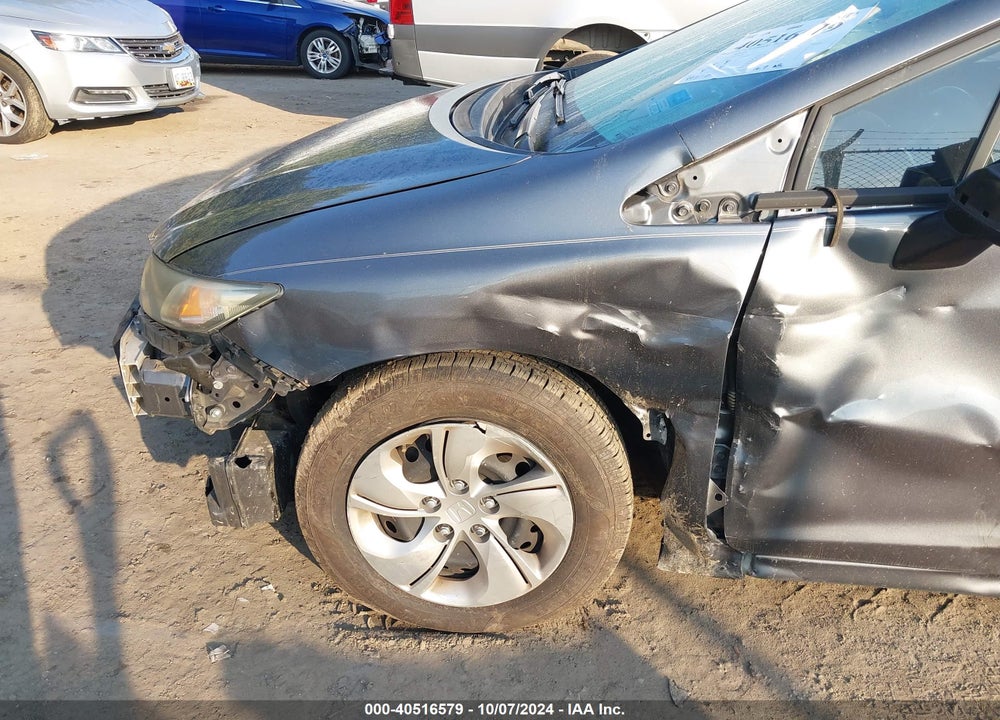2013 HONDA CIVIC LX VIN: 19XFB2F51DE028678