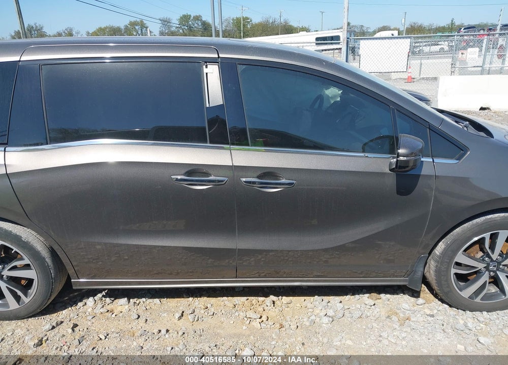 2018 HONDA ODYSSEY ELITE VIN: 5FNRL6H94JB083343