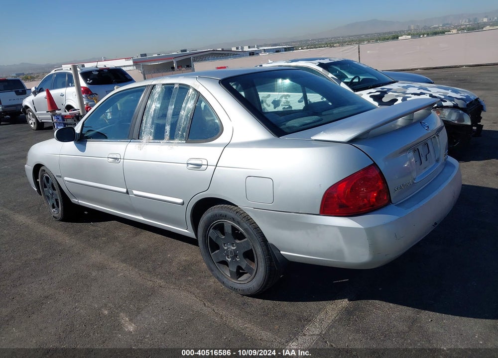 2006 NISSAN SENTRA 1.8S VIN: 3N1CB51D06L462188
