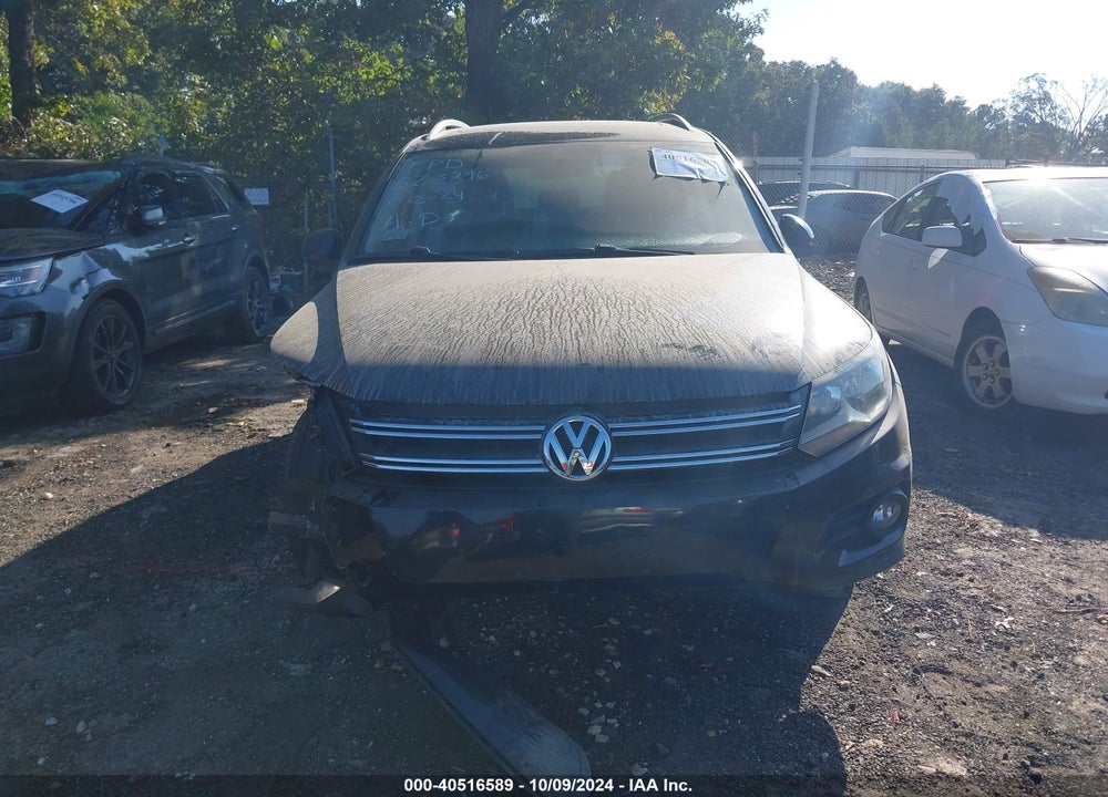 2015 VOLKSWAGEN TIGUAN SE VIN: WVGAV7AX1FW523796