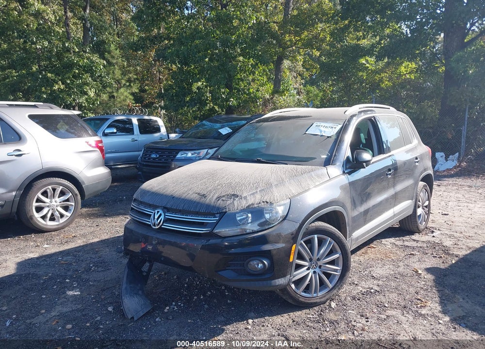2015 VOLKSWAGEN TIGUAN SE VIN: WVGAV7AX1FW523796