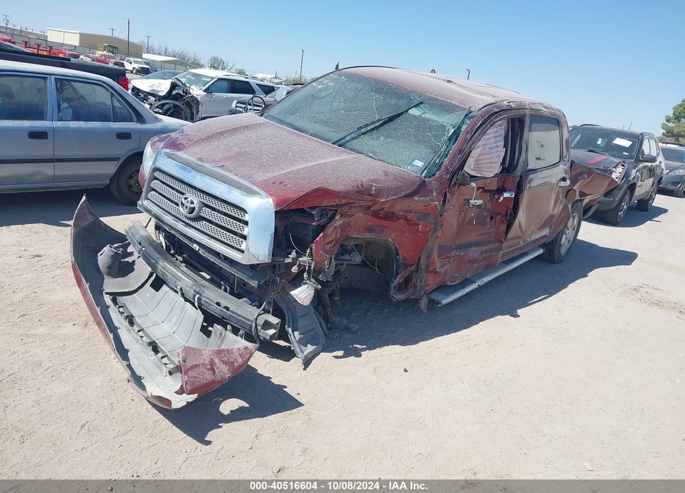 2008 TOYOTA TUNDRA LIMITED 5.7L V8 VIN: 5TFEV58178X055565