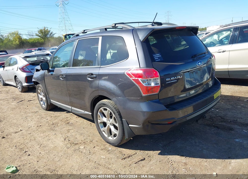 2015 SUBARU FORESTER 2.5I TOURING VIN: JF2SJAWC5FH522891